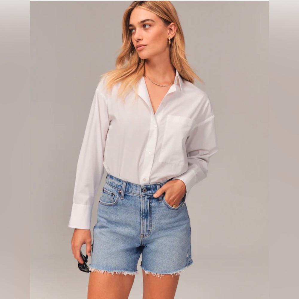 Abercrombie & Fitch High Rise Dad Short